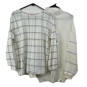 Lot of 2 Anne Marie Womens Long Sleeve Tops